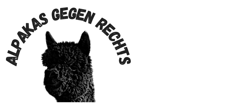 Alpakas gegen rechts - Rechtshänder